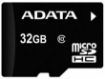 Obrázek SecureDigital Micro 32GB Adata Class 10 + USB čtečka v3, Premier