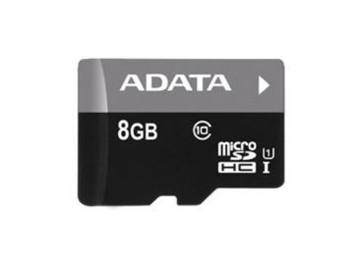 Obrázek ADATA Micro SDHC karta 8GB UHS-I Class 10, Premier