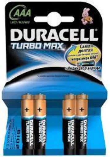 Obrázek DURACELL Baterie Turbo Max AAA/4