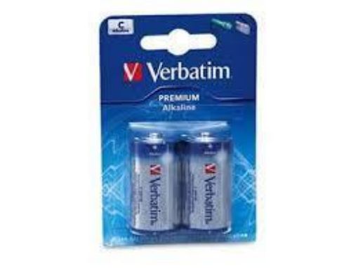 Obrázek VERBATIM Alkalické baterie C,  2 PACK / LR14