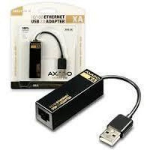 Obrázek AXAGO - ADE-XA USB2.0 - Fast Ethernet 10/100 MINI UNI adapter
