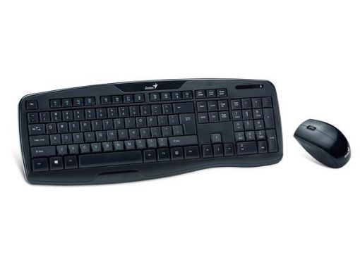 Obrázek GENIUS klávesnice s myší KB-8000X/ bezdrátový set 2,4GHz mini receiver/ USB/ černá