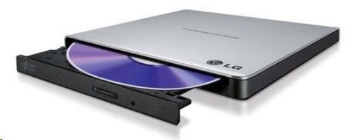 Obrázek LG CDR DVD±R/±RW/RAM Drive GP57ES40 Slim External silver