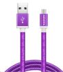 Obrázek ADATA Micro USB kabel - USB A 2.0, 100cm, fialový