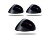 Obrázek SPIRE myš ARCHER 8 WL RIGHT, optická, vertikální, černá, USB, bezdrátová