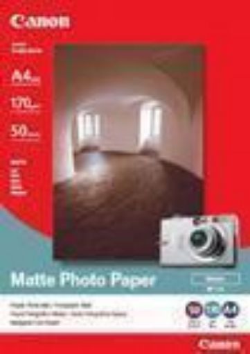 Obrázek Canon fotopapír MP-101 A4 photo paper plus matte  50 listů 