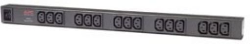 Obrázek APC Rack PDU, Basic, Zero U, 16A, 208/230V,15xC13