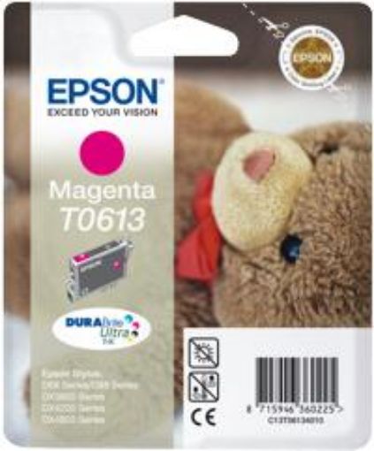 Obrázek EPSON ink magenta medvídek Stylus D68/D88/DX3850/DX4850