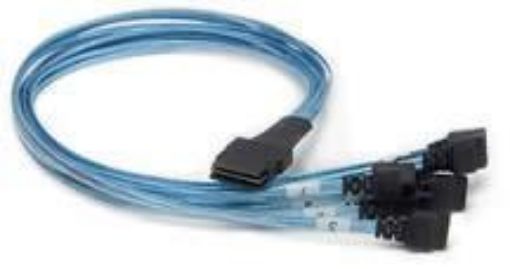 Obrázek 3WARE SATA multilane kabel 0,5m 4port, SFF8087