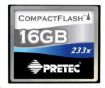 Obrázek Compact Flash 16GB 233X PRETEC CHEETAH