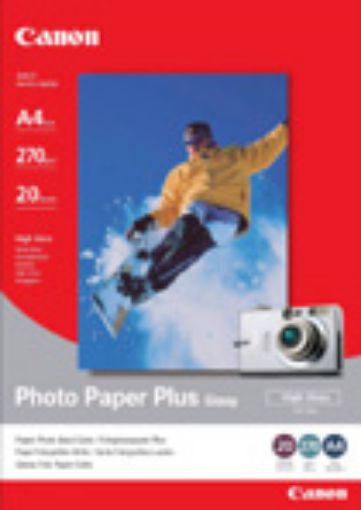 Obrázek Canon fotopapír PP-201 A4 20 listů 260Gm2 lesklý