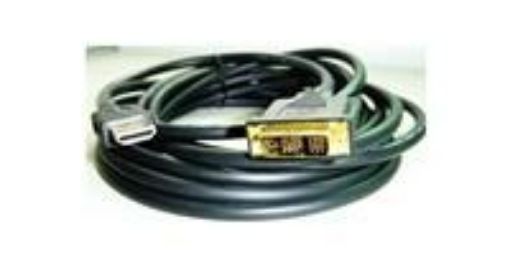 Obrázek Kabel DVI-HDMI, DVI-D(M)/ HDMI M, zlacené kontakty, 2m