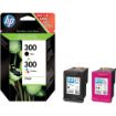 Obrázek HP Ink pack No. 300 (black, tri-color ink), CB333EE