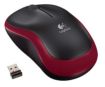 Obrázek Logitech Wireless Mouse M185 nano, červená