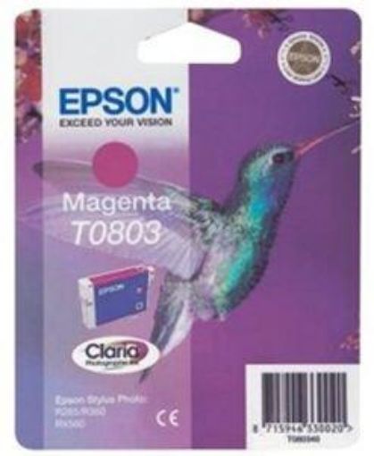 Obrázek EPSON ink magenta kolibřík R265/ RX560/ R360 