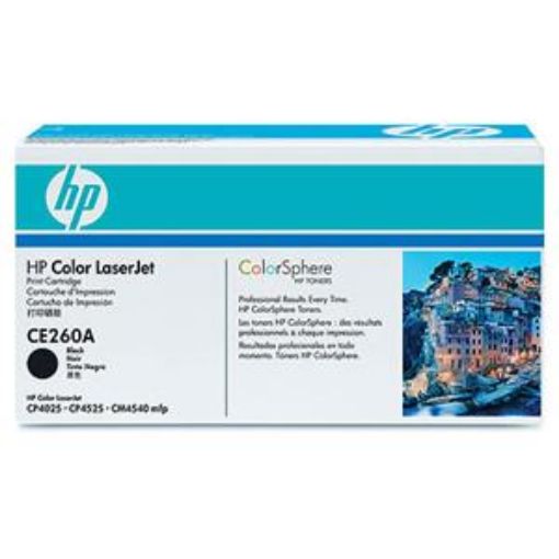 Obrázek HP Toner Black pro CP4525 8500sh ColorSphe