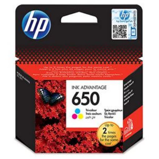 Obrázek HP Ink Cart Color No. 650, CZ102AE