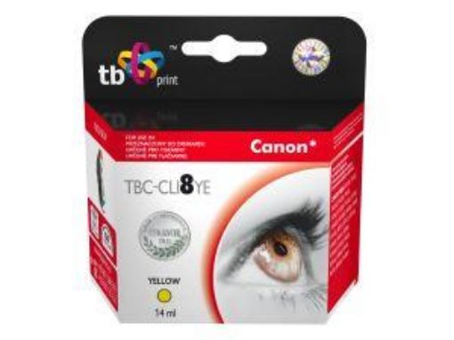 Obrázek TB ink kompatibilní s Canon CLI-8Y 100% new