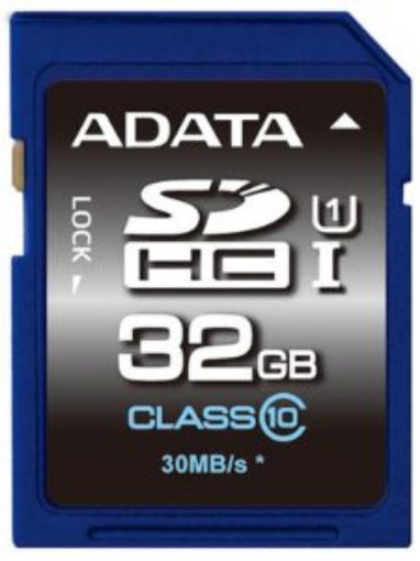 Obrázek SecureDigital Card 32GB UHS-I Class 10, Premier ADATA 