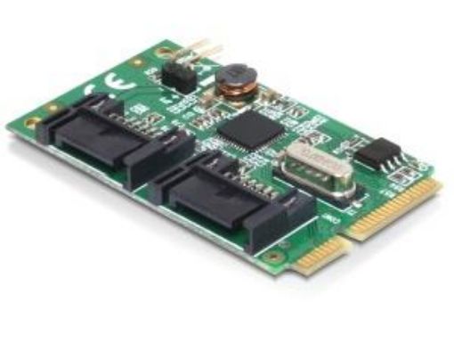 Obrázek Delock MiniPCIe I / O PCIe full size 2 x SATA 6 Gb / s