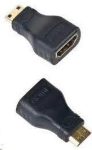 Obrázek Redukce HDMI A(F) - microHDMI(M), zlacená