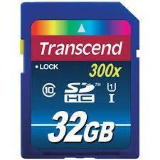 Obrázek TRANSCEND SDHC Class 10 UHS-I, 300X, 32GB (Premium)