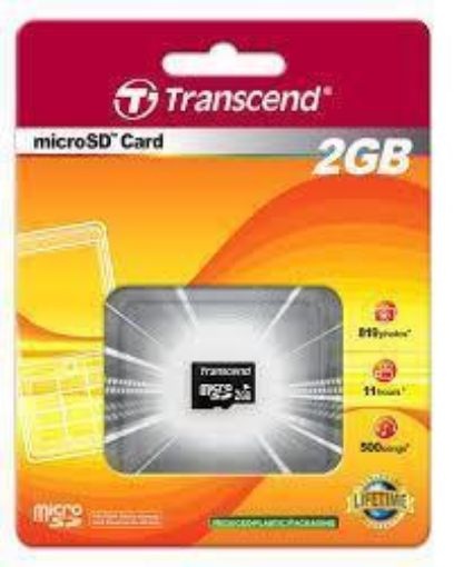 Obrázek TRANSCEND Micro SD-Card 2GB (bez adaptéru)