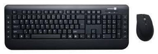 Obrázek CONNECT IT Bezdrátový set klávesnice a myš CI-185, černý
