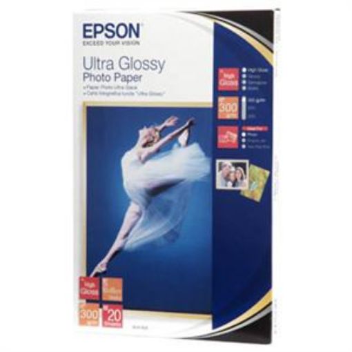 Obrázek EPSON Ultra Glossy Photo Paper 10x15,300g(20listů)