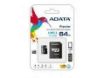 Obrázek ADATA Micro SDXC karta 64GB UHS-I Class 10 + SD adaptér, Premier