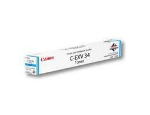 Obrázek Canon toner cyan C-EXV 34 pro iRAC 2020i/2020L/2225i...