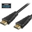 Obrázek PremiumCord HDMI High Speed + Ethernet kabel, zlacené konektory, 1m