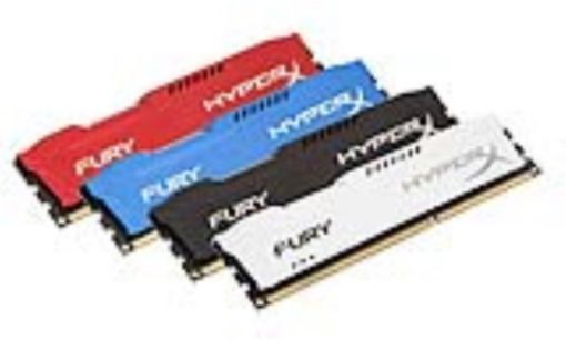 Obrázek DDR3 16GB 1600MHz Kingston HyperX Fury Black, 2x8GB