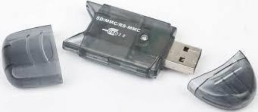 Obrázek GEMBIRD Čtečka karet mini ALL IN 1, USB