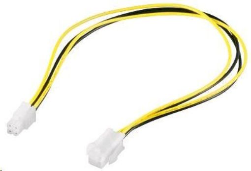 Obrázek PREMIUMCORD Kabel napájecí interní 4pin, prodlužovací 37cm (1x P4)