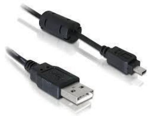 Obrázek Delock kabel USB 2.0 k fotoaparátům Nikon 8pin UC-E6 USB 1,83m