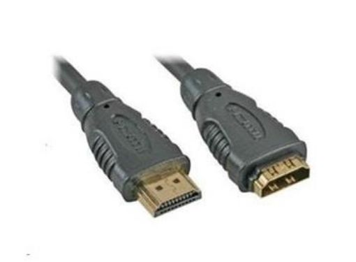 Obrázek PREMIUMCORD Kabel prodlužovací HDMI - HDMI 2m, zlacené konektory