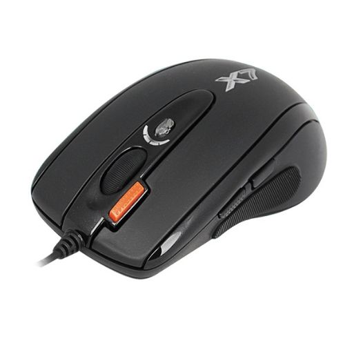 Obrázek A4tech XL-750BK, OSCAR herní myš, 3600dpi, černá, USB