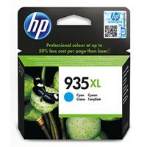 Obrázek HP 935XL Cyan Ink Cartridge, C2P24AE (825 pages)