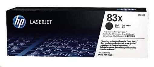 Obrázek HP 83X Black LJ Toner Cart, CF283X (2,200 pages)
