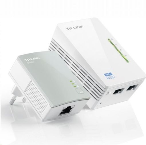 Obrázek TP-Link TL-WPA4220KIT [Startovací sada AV600 Wi-Fi Powerline Extender s rychlostí 300 Mb/s]