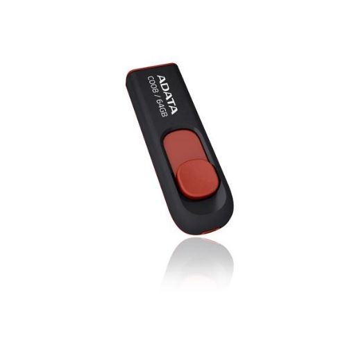 Obrázek ADATA Flash Disk 64GB C008, USB 2.0 Classic, černá