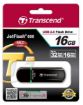 Obrázek TRANSCEND Flash Disk 16GB JetFlash®600, USB 2.0 (R:32/W:16 MB/s) černá/zelená