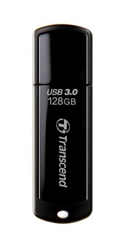 Obrázek TRANSCEND Flash Disk 128GB JetFlash®700, USB 3.0 (R:90/W:40 MB/s) černá