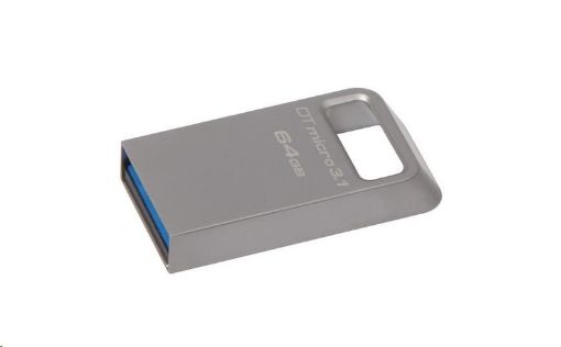 Obrázek Kingston 64GB USB 3.0 DataTraveler Micro 3.1 - kovový
