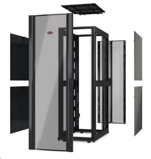 Obrázek APC NetShelter SX 42U 600mm Wide x 1200mm Deep Enclosure Without Doors, Black