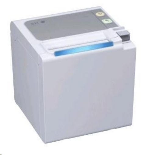 Obrázek Seiko pokladní tiskárna RP-E10, řezačka, Horní výstup, USB, bílá