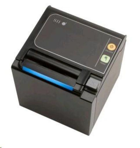 Obrázek Seiko pokladní tiskárna RP-E10, řezačka, Horní výstup, Ethernet, černá