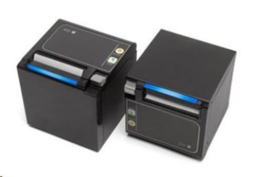 Obrázek Seiko pokladní tiskárna RP-D10, řezačka, Horní/Přední výstup, BT, černá, zdroj