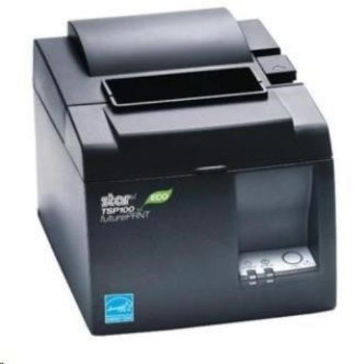 Obrázek Star Micronics tiskárna 80mm TSP143LAN LAN černá, řezačka